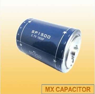 large capacitance gold 2_7v 600F UltraCapacitor
